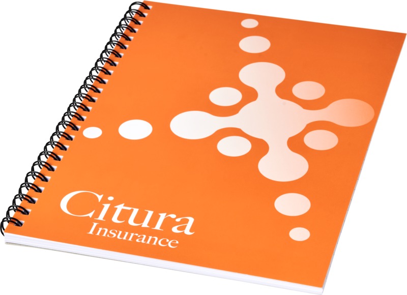 A5 Synthetic Cover Notebook Purple Moon