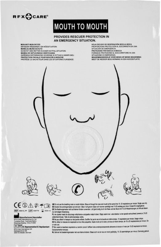 CPR MouthtoMouth Shield Purple Moon