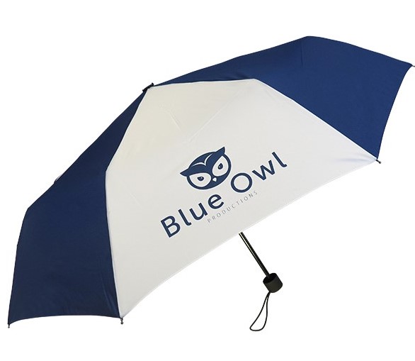 Duo Mini Telescopic Umbrella Purple Moon