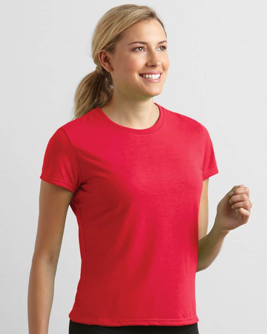 Gildan Ladies' Performance Tshirt Purple Moon 1