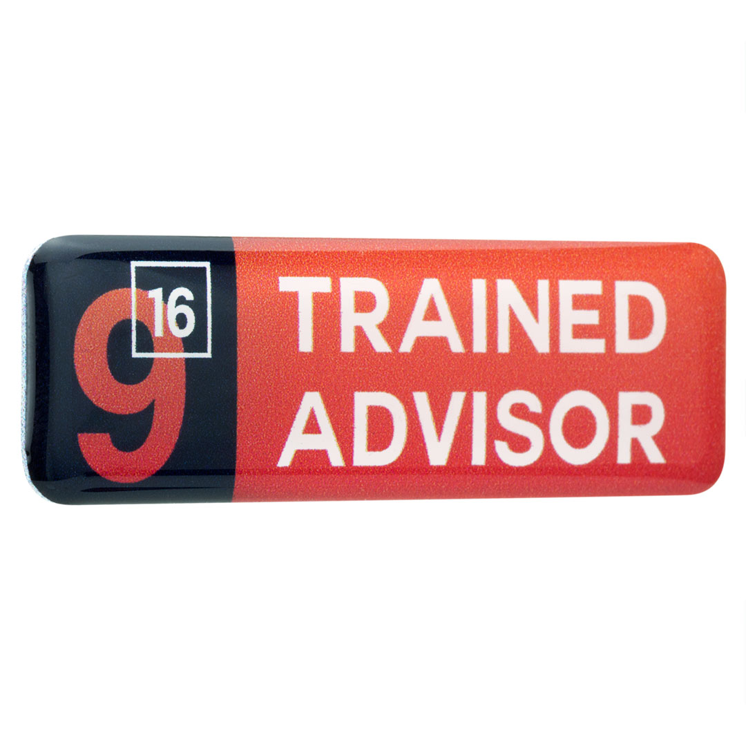 printedplasticpinbadgerectangular Purple Moon