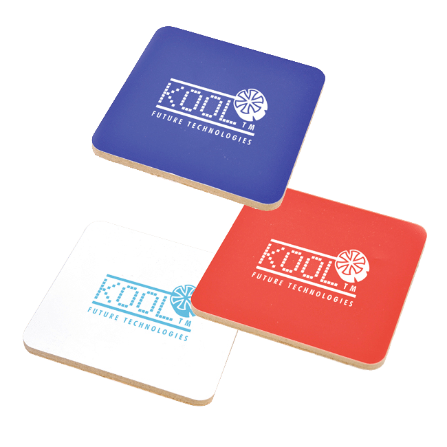 Cork Backed Coaster Purple Moon